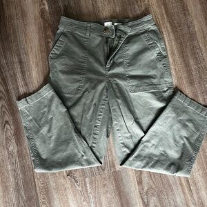 A new day green twill pants